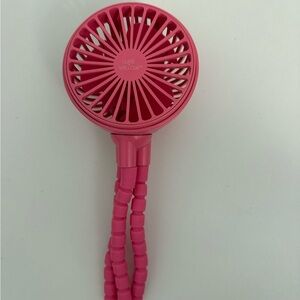 Luxe Willow Pink Portable Fan